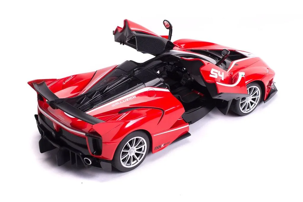 { Super Sale } Licensed 1:14 Scale Upgraded Ferrari FXX K EVO RC Remote Control Car l Ages 3 