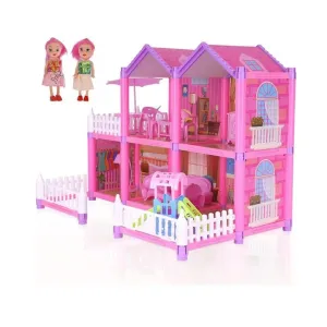 172-Piece Vilinice Fully Furnished Princess Castle Dreamhouse Set