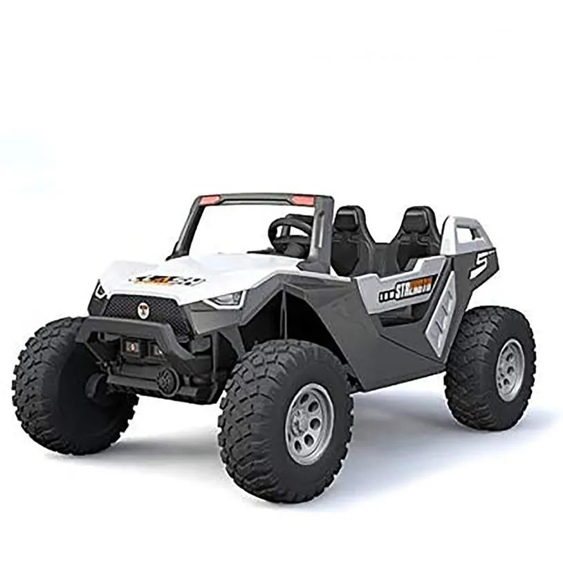 2025 Clash 4x4 | 24V 9AH | UTV Dune Buggy Upgraded 2 Seater Ride-On XXL | Large Leather Seat | Rubber Tires | Holds 325 Lbs | Remote | 10-15 KPh