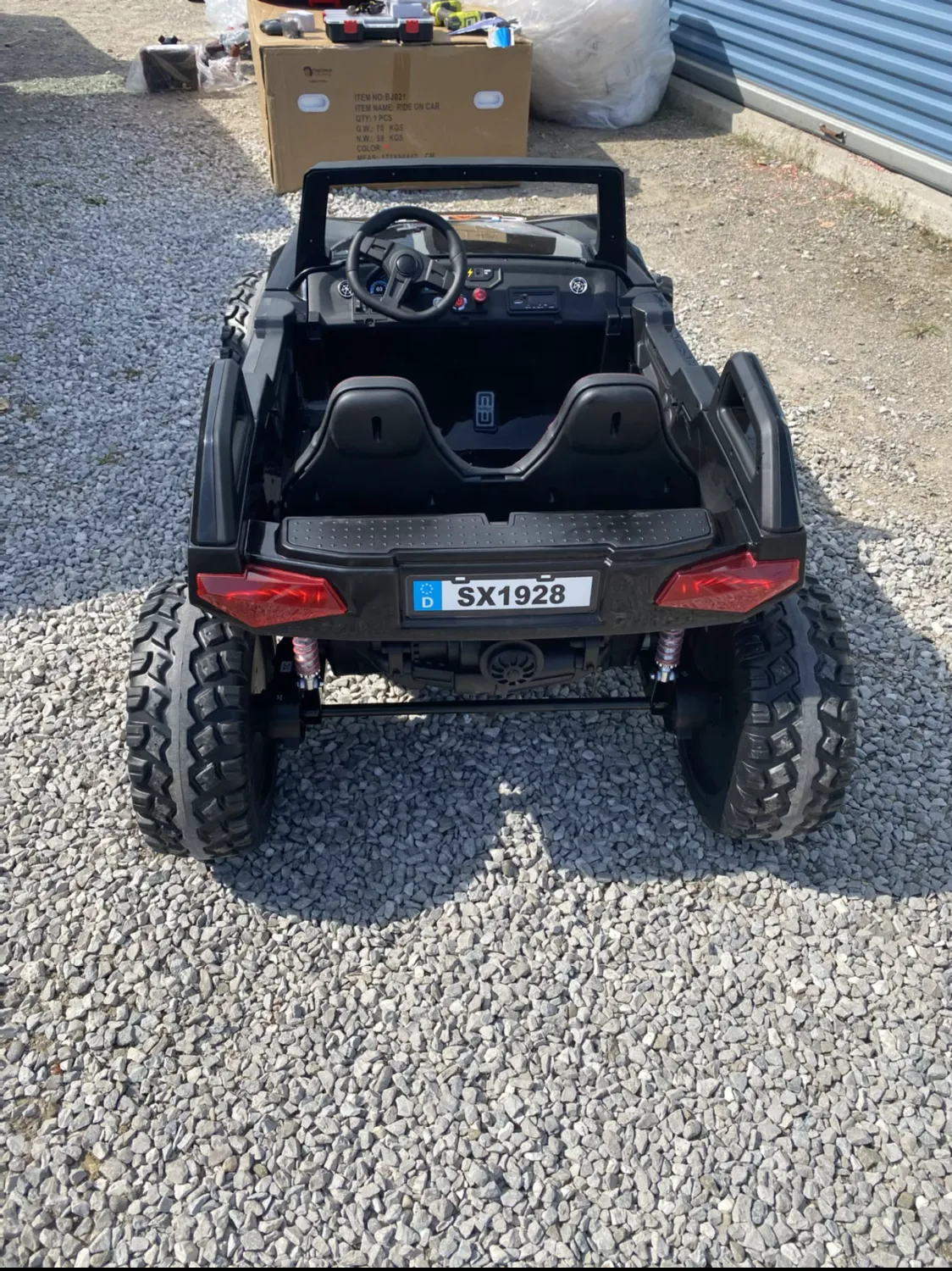 2025 Clash 4x4 UTV Dune Buggy 24V | 2 Seater Ride-On XXL | Leather Seats | Rubber Tires | Remote