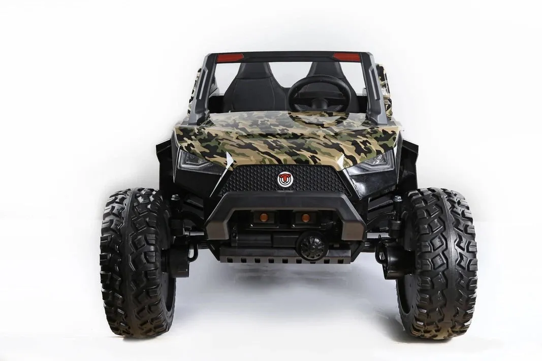 2025 Clash 4x4 UTV Dune Buggy 24V | 2 Seater Ride-On XXL | Leather Seats | Rubber Tires | Remote