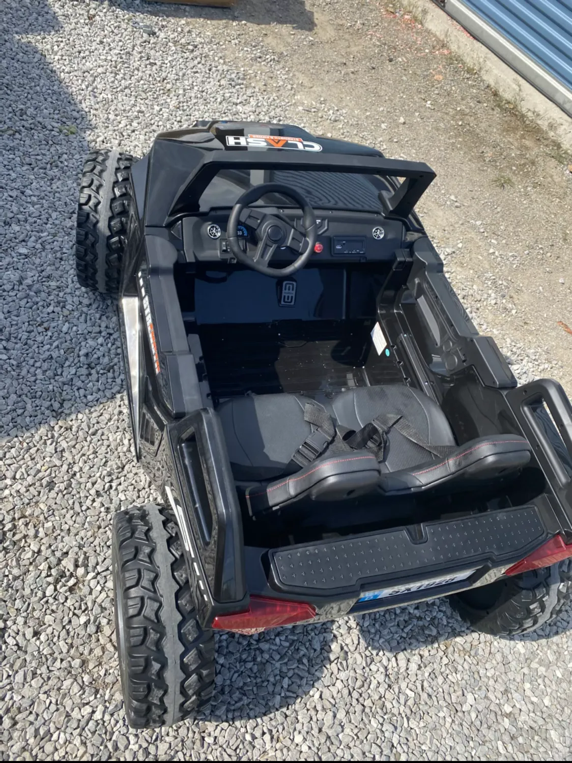 2025 Clash 4x4 UTV Dune Buggy 24V | 2 Seater Ride-On XXL | Leather Seats | Rubber Tires | Remote