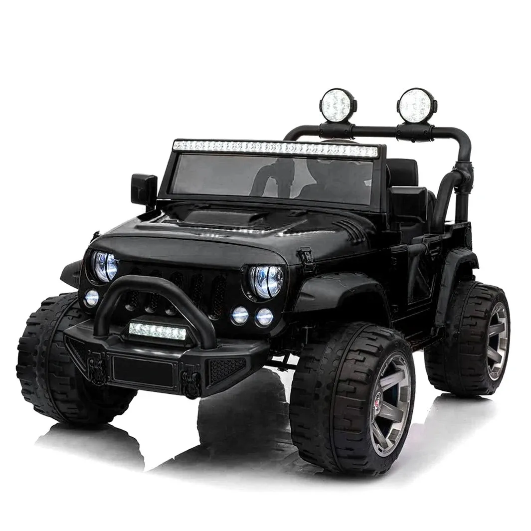 2025 Jeep Wrangler Style 2 Seater Upgraded | Heavy Duty Seat | Heavy Duty Tires | 12V | Upgraded | Remote