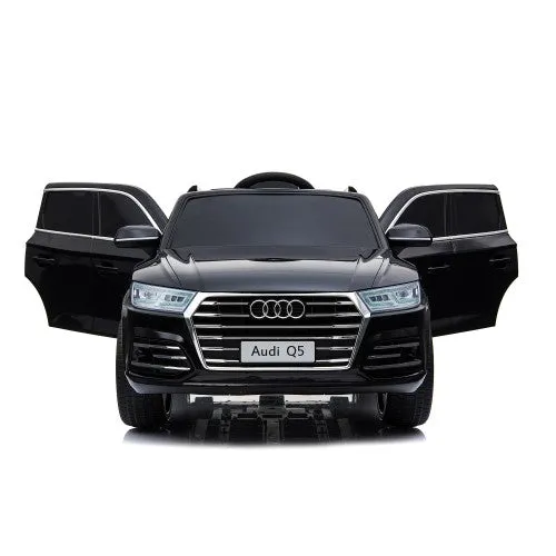 2025 Licensed Audi Q5 Upgraded 12V Ride On Car For Kids | Leather Seat | Rubber Wheels | 12V | 1 Seater | LED Lights | Remote | Ages 1-6 |