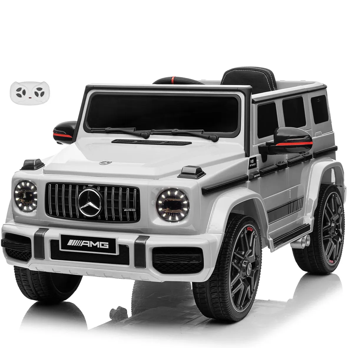 2025 Licensed Mercedes G63 AMG | High Doors | 12V | Upgraded Motors | Upgraded | Big 1 Seater Ride-On | Leather Seats | Remote