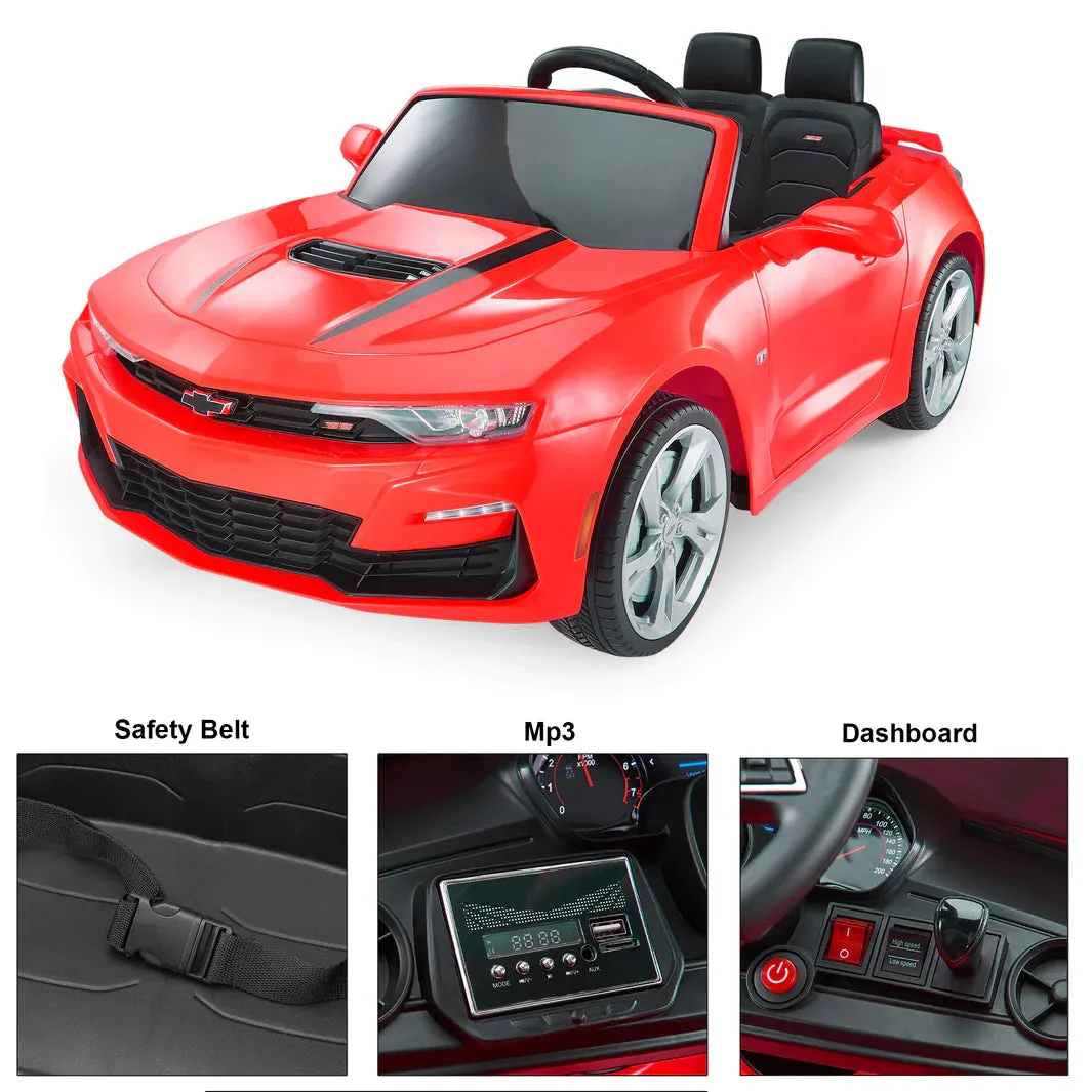 2025 Upgraded Licensed Chevrolet Camaro 2SS Ride on Car | 12v | Small 2 Seater | Remote