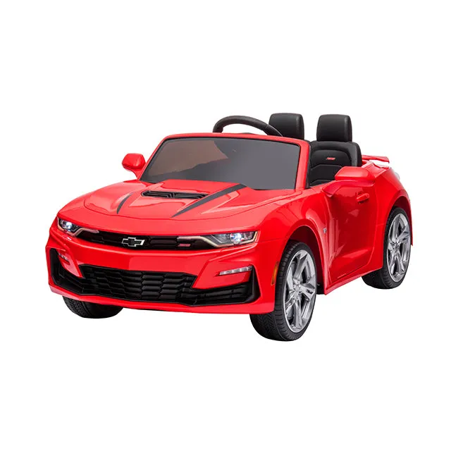 2025 Upgraded Licensed Chevrolet Camaro 2SS Ride on Car | Leather Seats | Rubber Tires | 12v | Small 2 Seat | Remote |