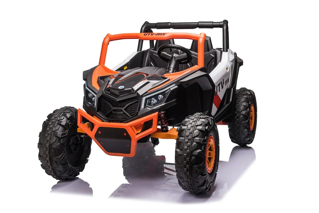 2025 Upgraded UTV XMX613 XXL | 4x4 | 24V | 2 Seater Ride-On | MP3 | Leather Seats | Rubber Tires | Remote