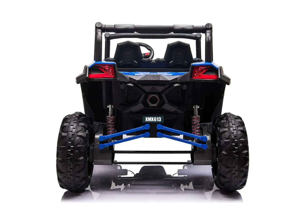 2025 Upgraded UTV XMX613 XXL | 4x4 | 24V | 2 Seater Ride-On | MP3 | Leather Seats | Rubber Tires | Remote