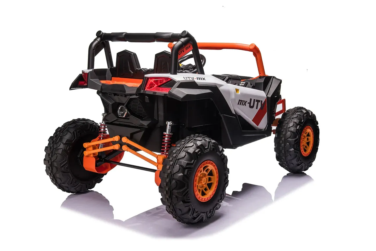 2025 Upgraded UTV XMX613 XXL | 4x4 | 24V | 2 Seater Ride-On | MP3 | Leather Seats | Rubber Tires | Remote