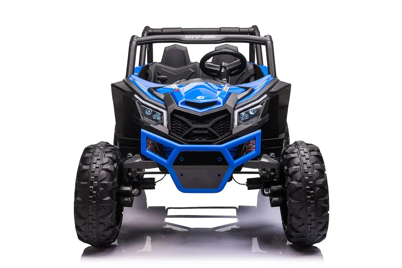 2025 Upgraded UTV XMX613 XXL | 4x4 | 24V | 2 Seater Ride-On | MP3 | Leather Seats | Rubber Tires | Remote