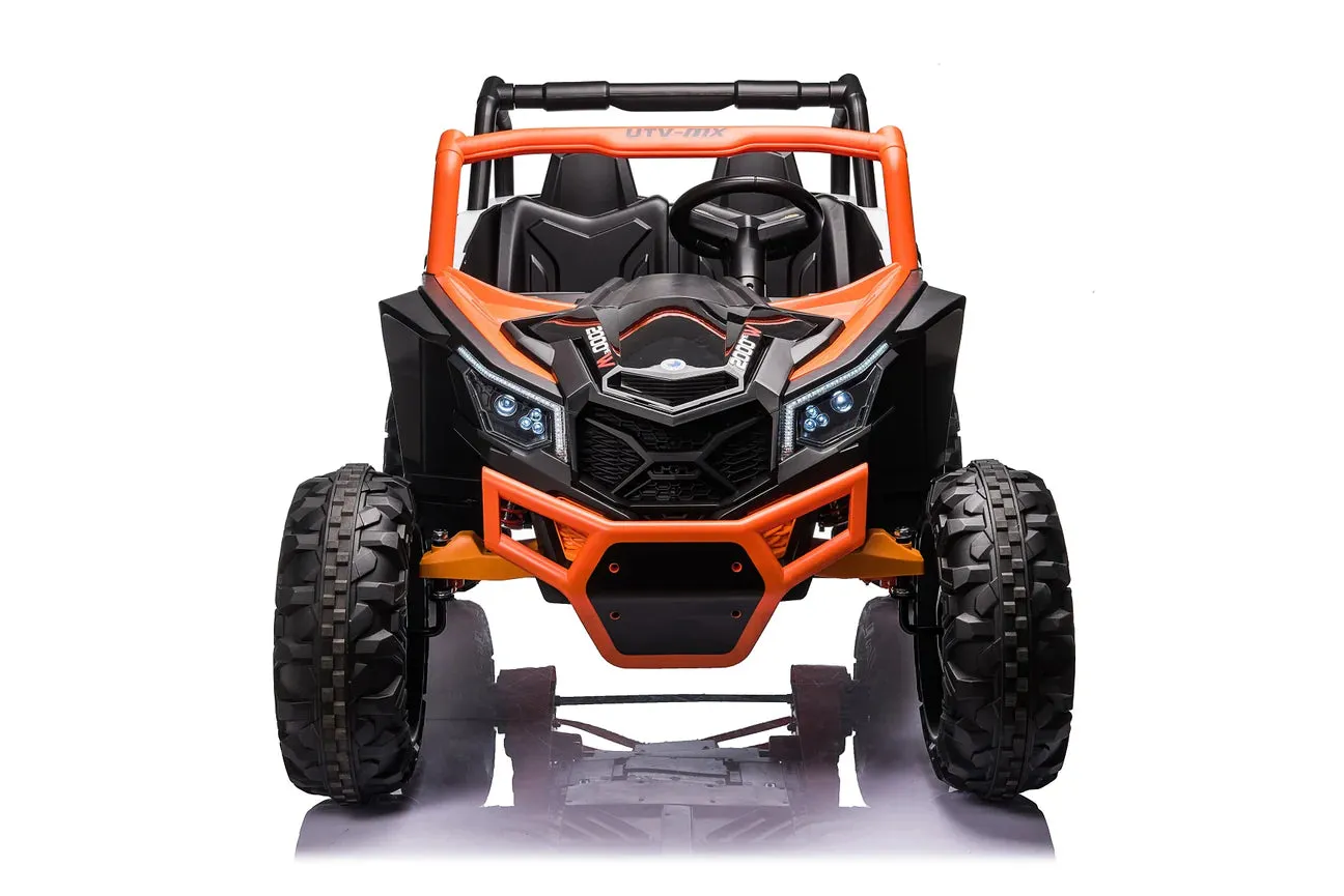 2025 Upgraded UTV XMX613 XXL | 4x4 | 24V | 2 Seater Ride-On | MP3 | Leather Seats | Rubber Tires | Remote