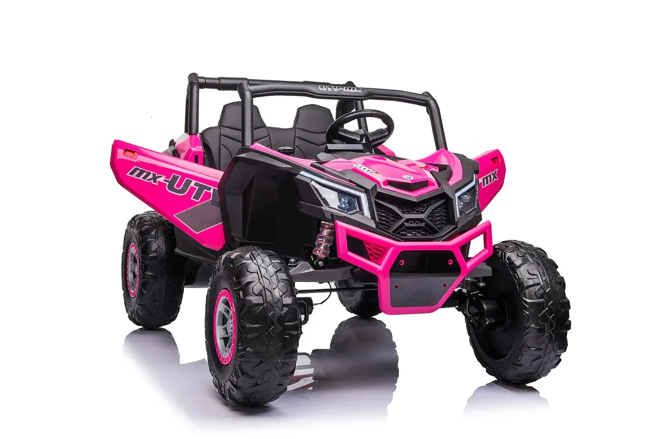 2025 Upgraded UTV XMX613 XXL | 4x4 | 24V | 2 Seater Ride-On | MP3 | Leather Seats | Rubber Tires | Remote