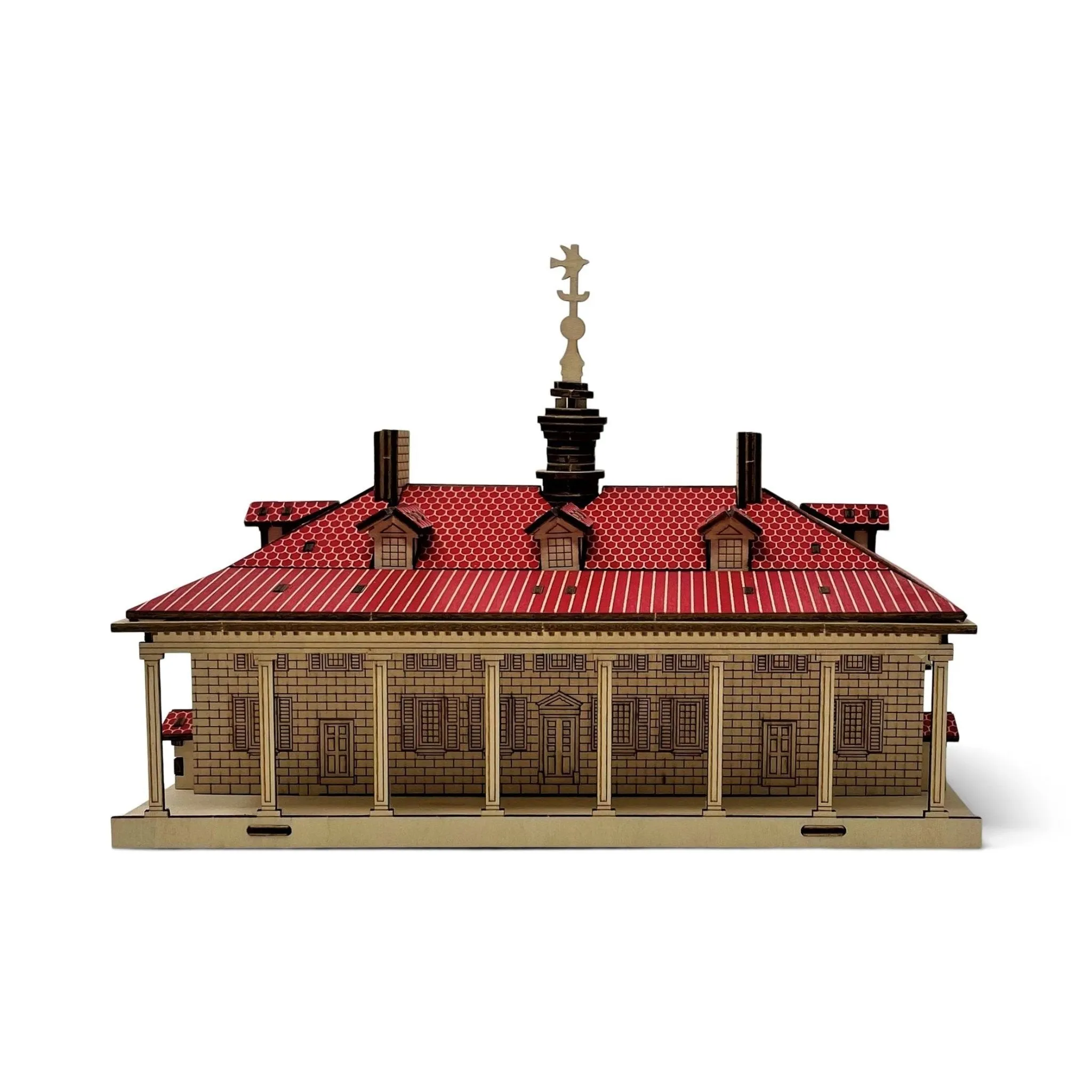 3D Mount Vernon Mansion Wood Puzzle