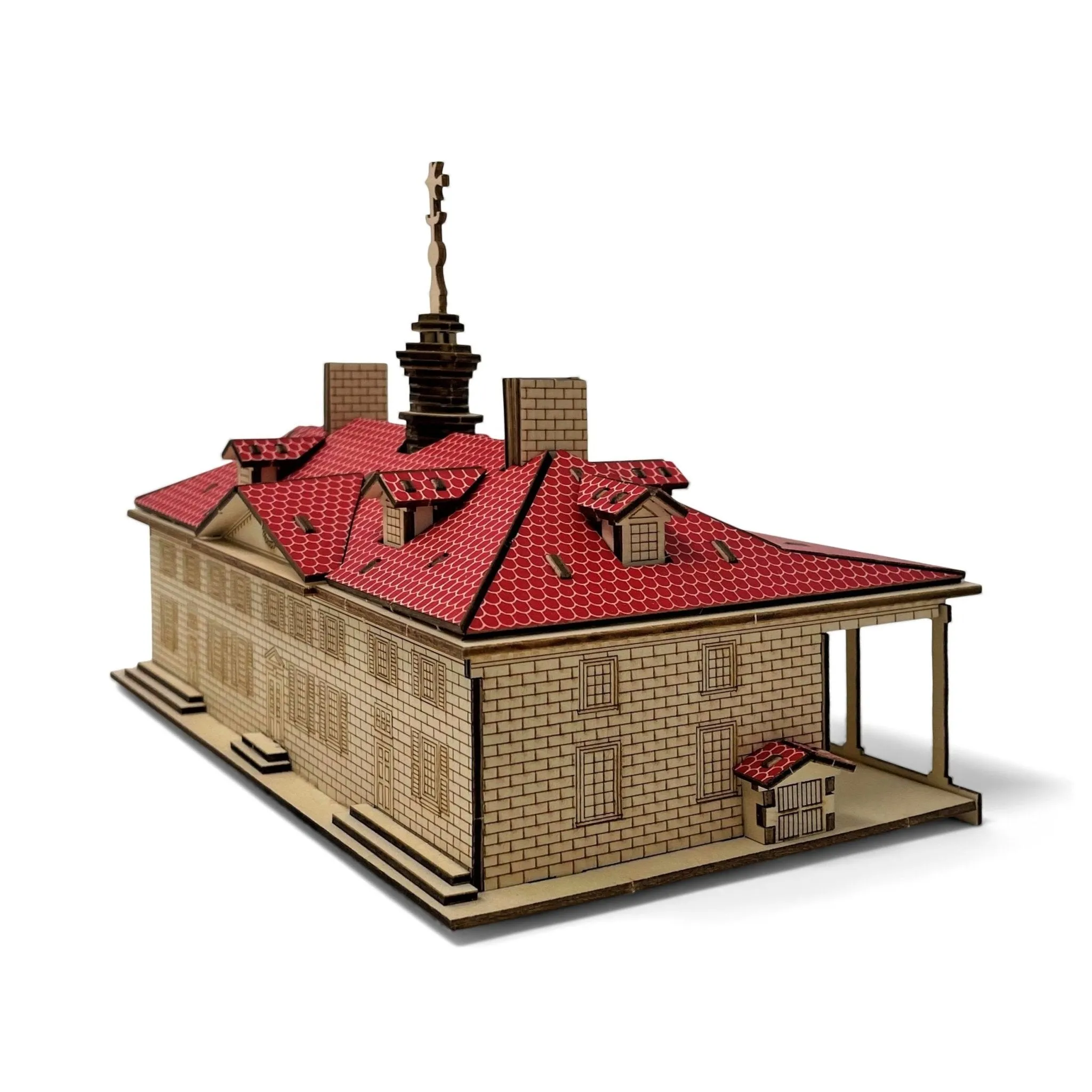 3D Mount Vernon Mansion Wood Puzzle