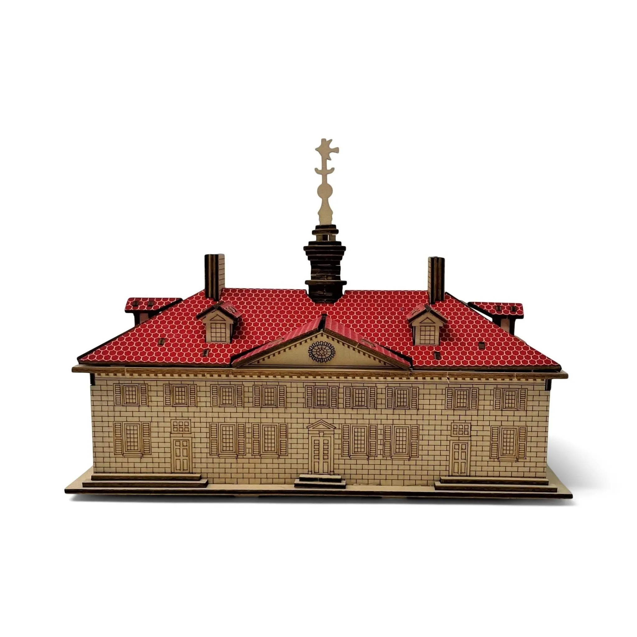 3D Mount Vernon Mansion Wood Puzzle