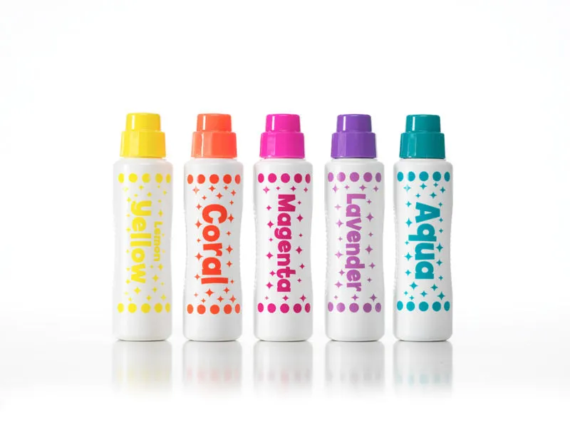 5 Ultra Bright Shimmer Dot Markers