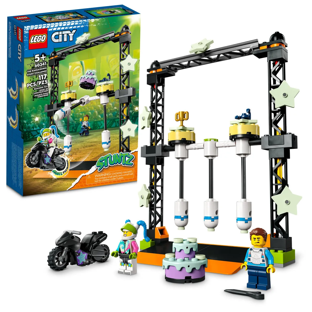 60341 The Knockdown Stunt Challenge (Retired) LEGO City