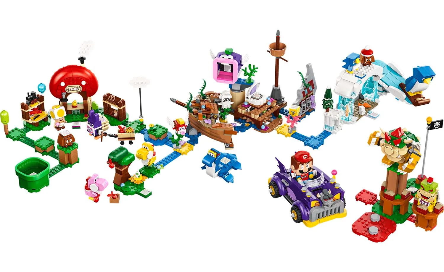 71430 | LEGO® Super Mario™ Penguin Family Snow Adventure Expansion Set