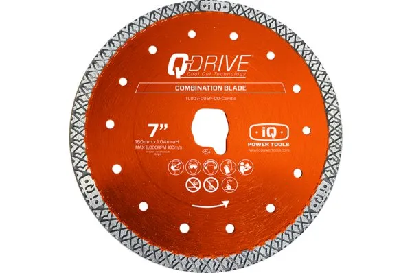 7" Q-Drive Combo Blade