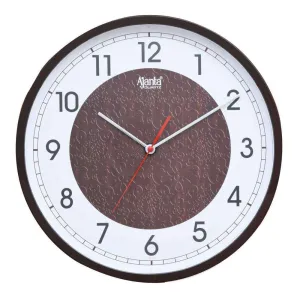 Ajanta Plastic Abstract Sweep Wall Clock 303 x 45mm