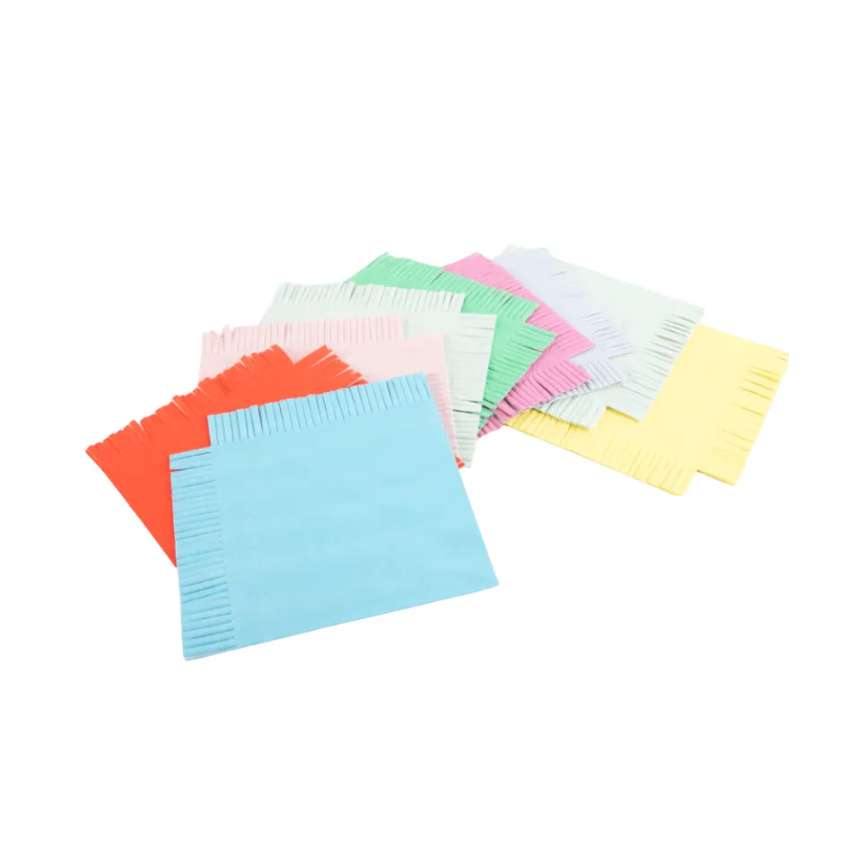 Assorted Bright Small Napkins