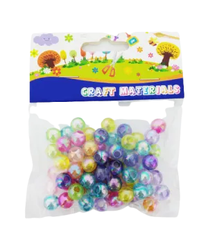 Asstd. Color Beads Plastic for Craft