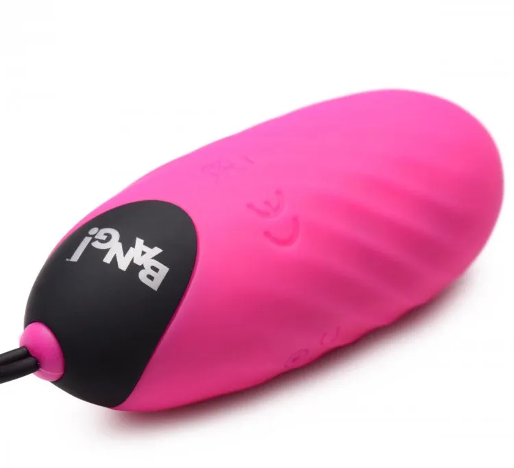 Bang! Swirl Silicone Egg Pink