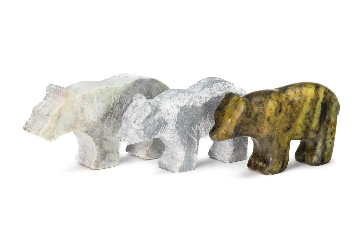 Bear Soapstone Carving and Whittling Kit