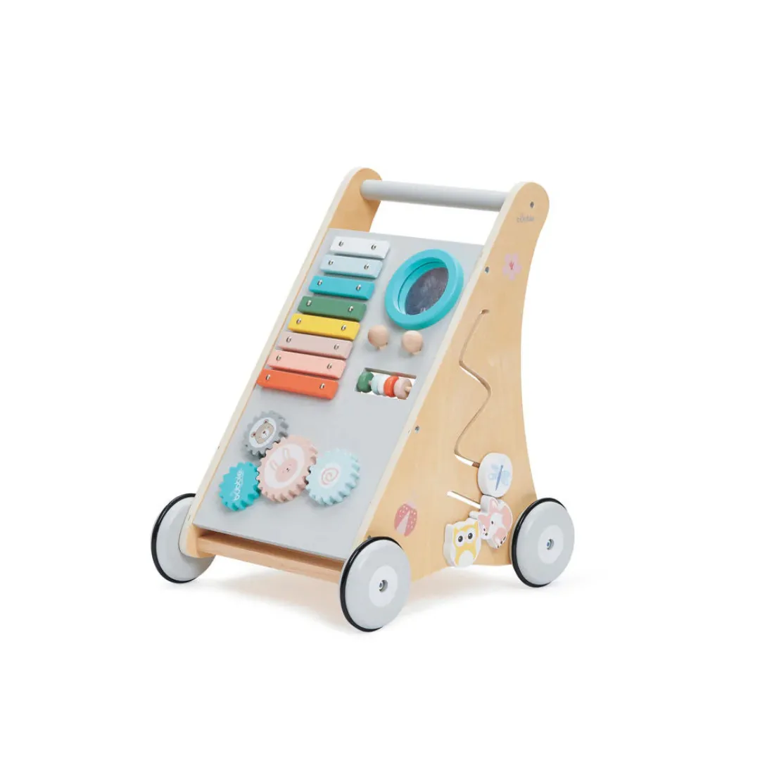 BUBBLE Wooden Activity Play Walker (18m )