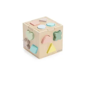 Bubble Wooden Shape Sorting Cube