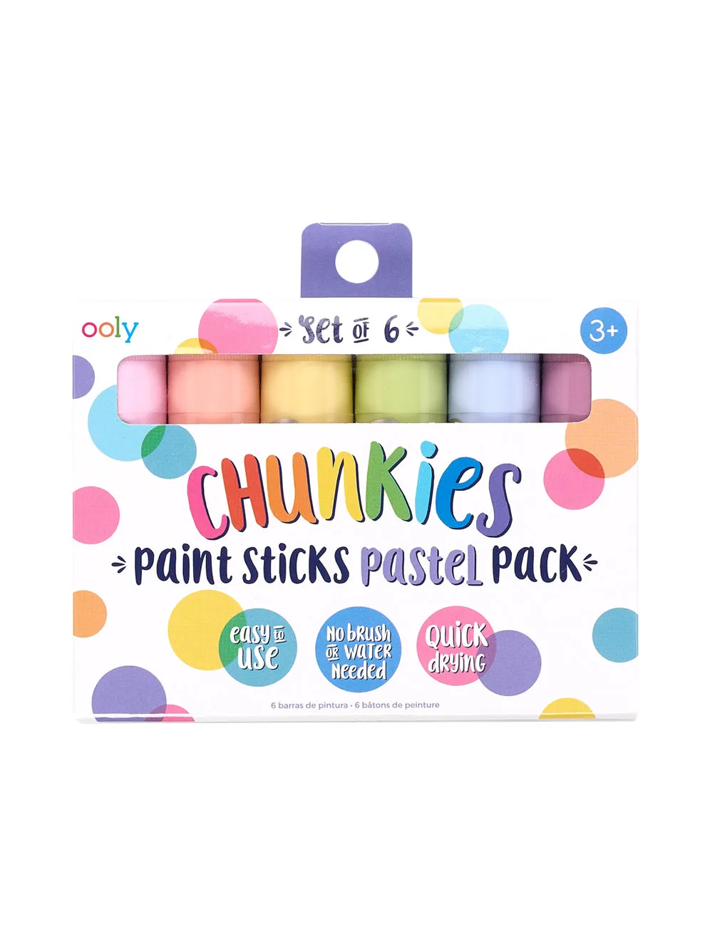 Chunkies Paint Sticks: Pastel - Set of 6