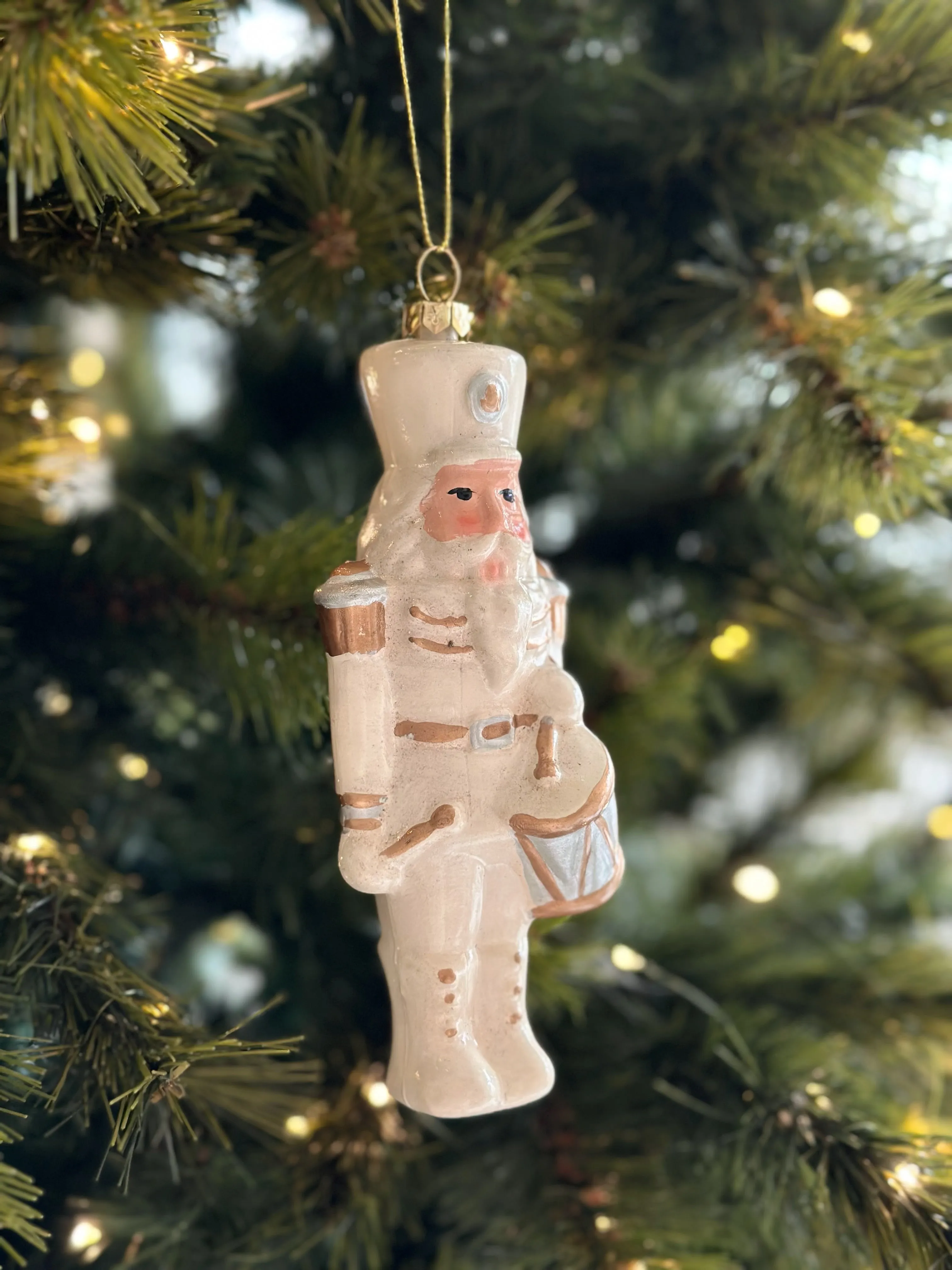 Classic Drummer Nutcracker Ornament