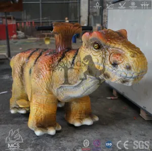 Coin Operated Electric Allosaurus Scooter-RD041