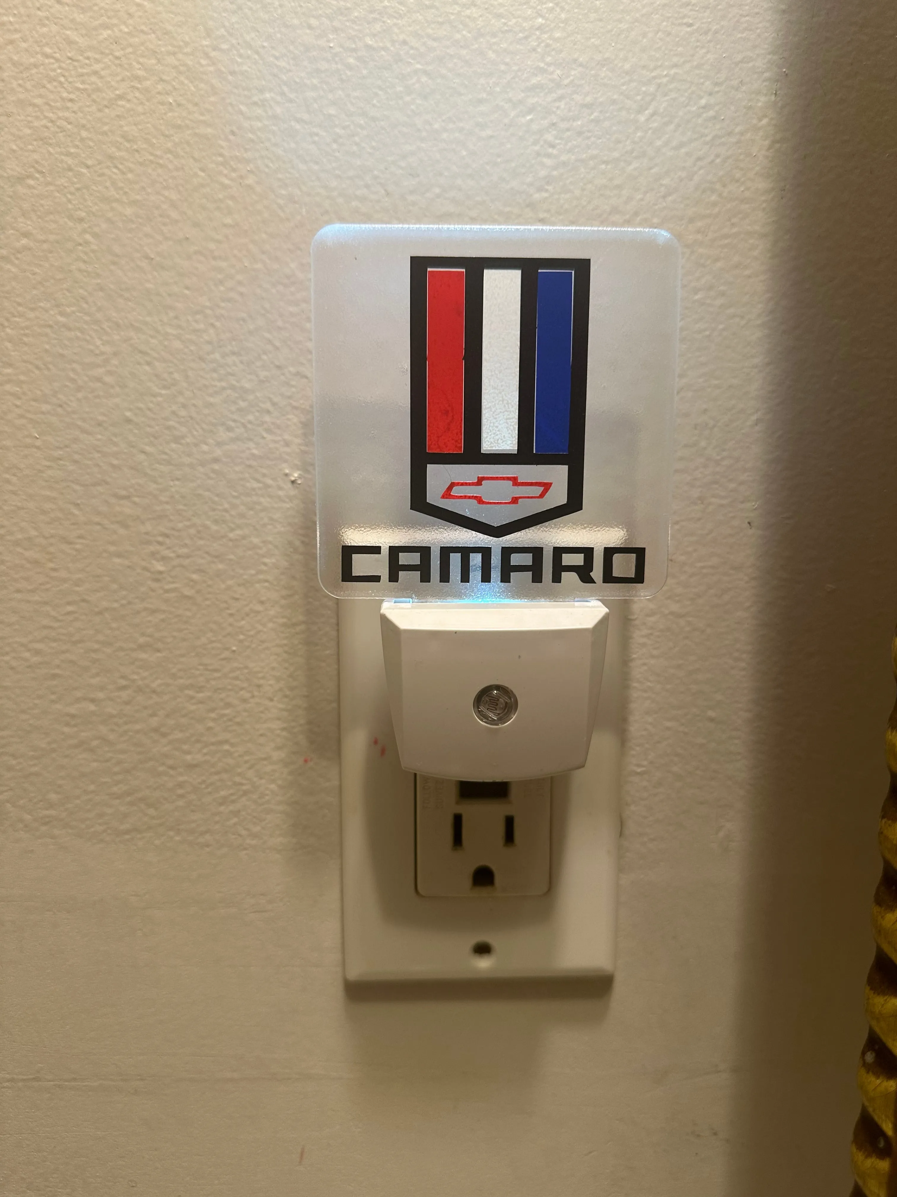 Cool | Camaro Night Light | Fun | Classic | 3rd Gen | Plug In