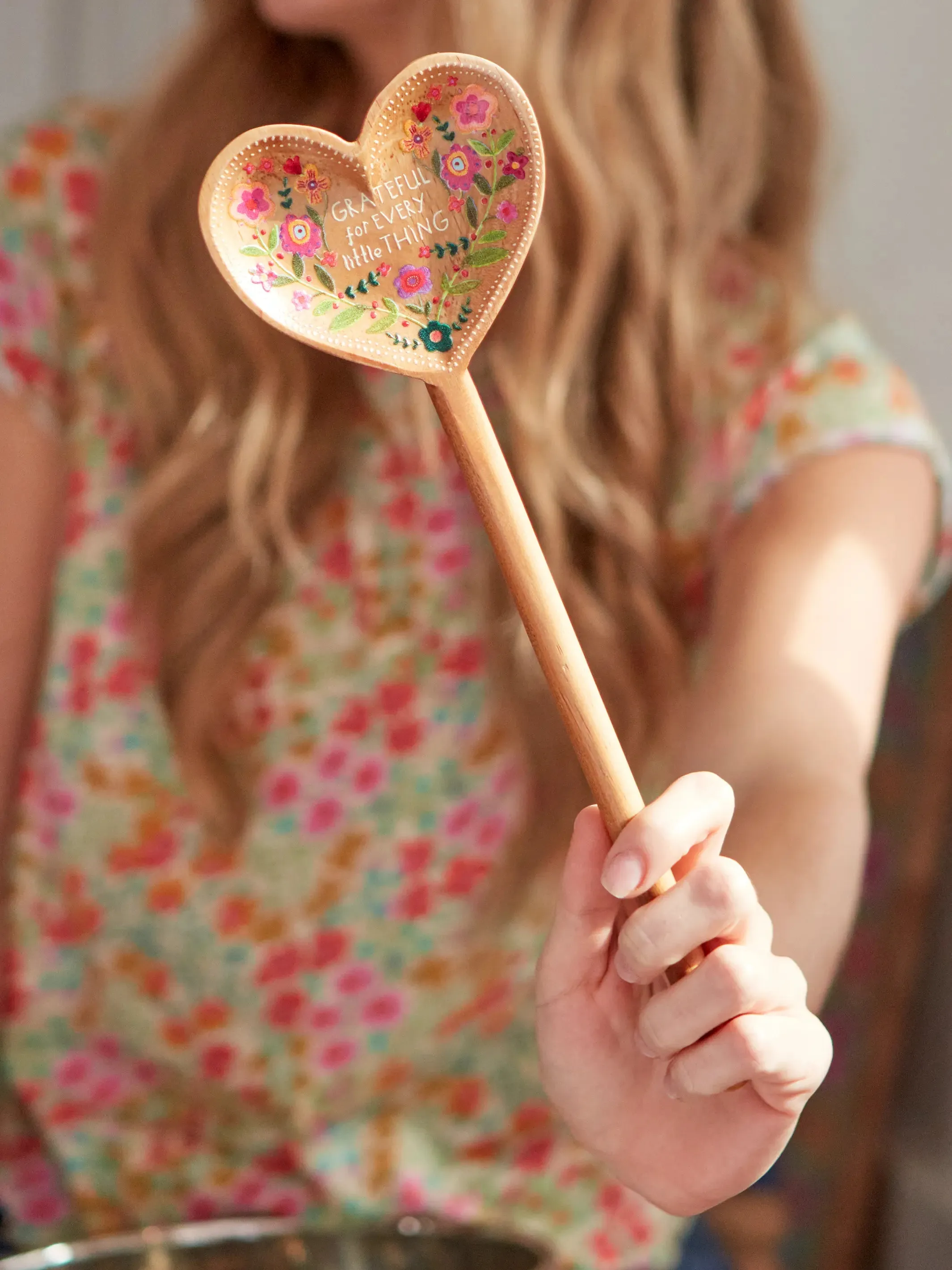 Cutest Wooden Spoon Ever - Grateful