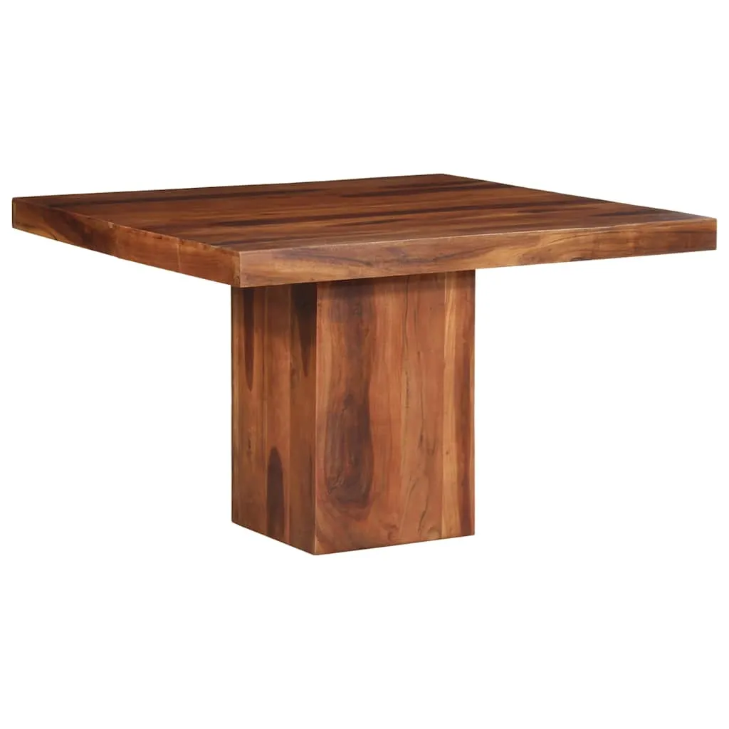 Dining Table 120x120x77 cm Solid Wood Acacia