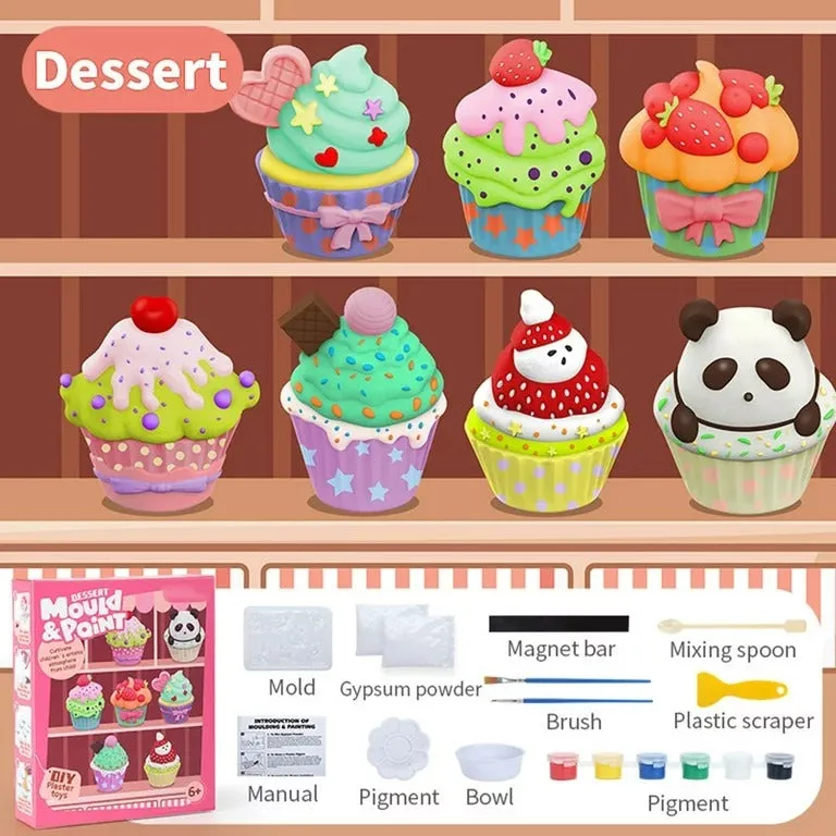 DIY Dessert 3D Mould and Paint for Kids - 803