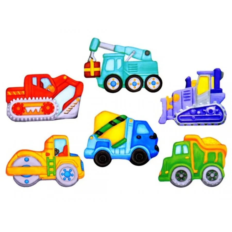 DIY Engineering Vehicle Mould and Paint for Kids - H86