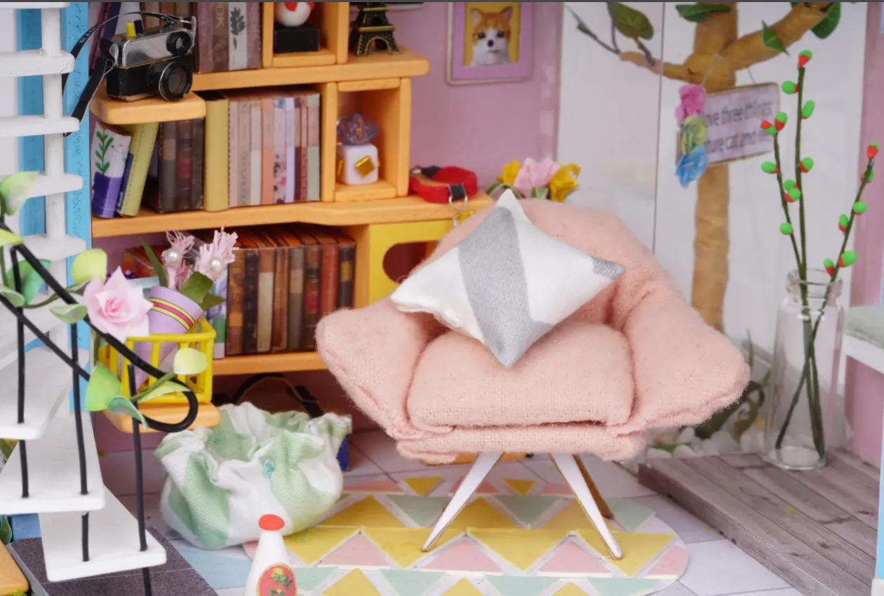 DIY Miniature House Kit: Dora's Loft