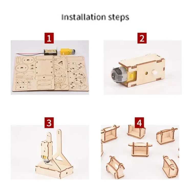 DIY Wooden Craft Ferris Wheel Scientific Kit