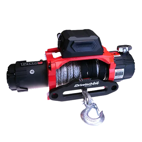 Drivetech 4x4 Winch-Dual Speed-12000lbs - DT-D12000SR