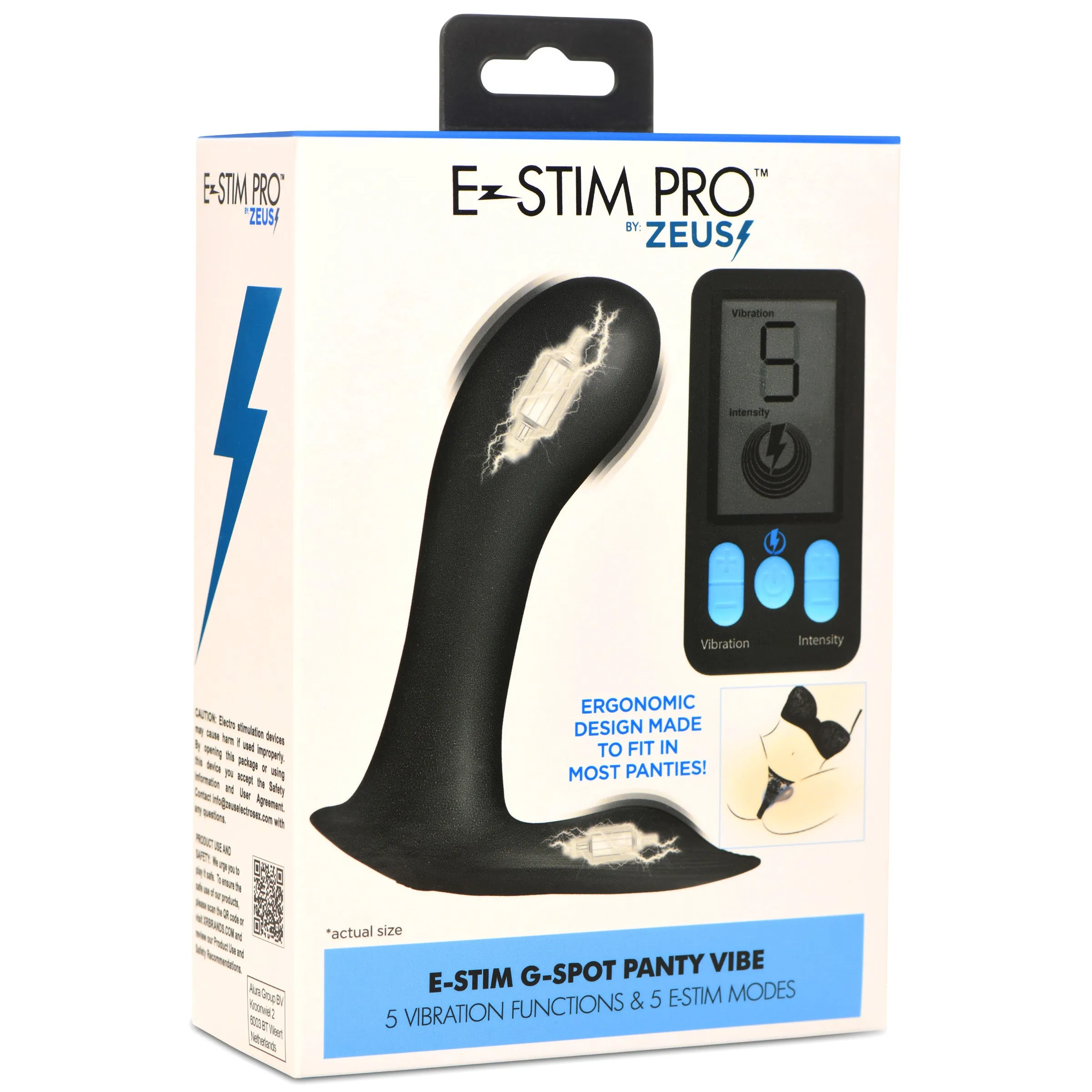 E-Stim Pro G-Spot Panty Vibe with Remote Control