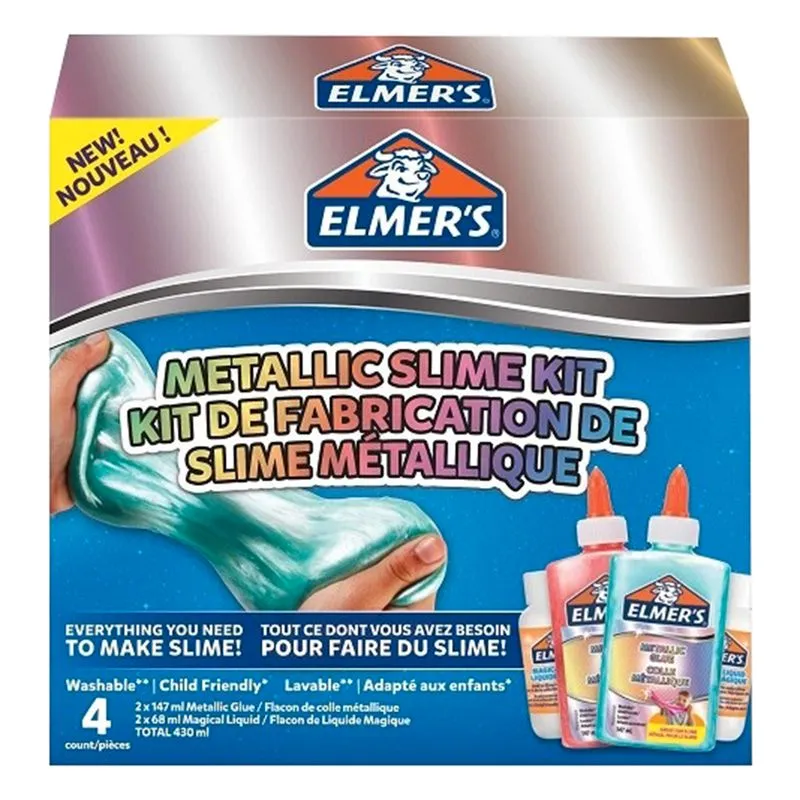 Elmer's Slime Adhesive Kit Multicolor