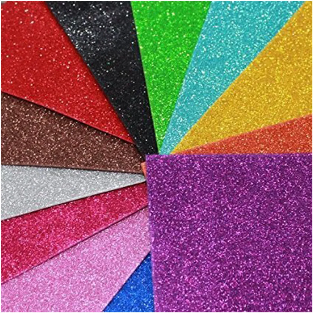 Eva Foam Glitter A4