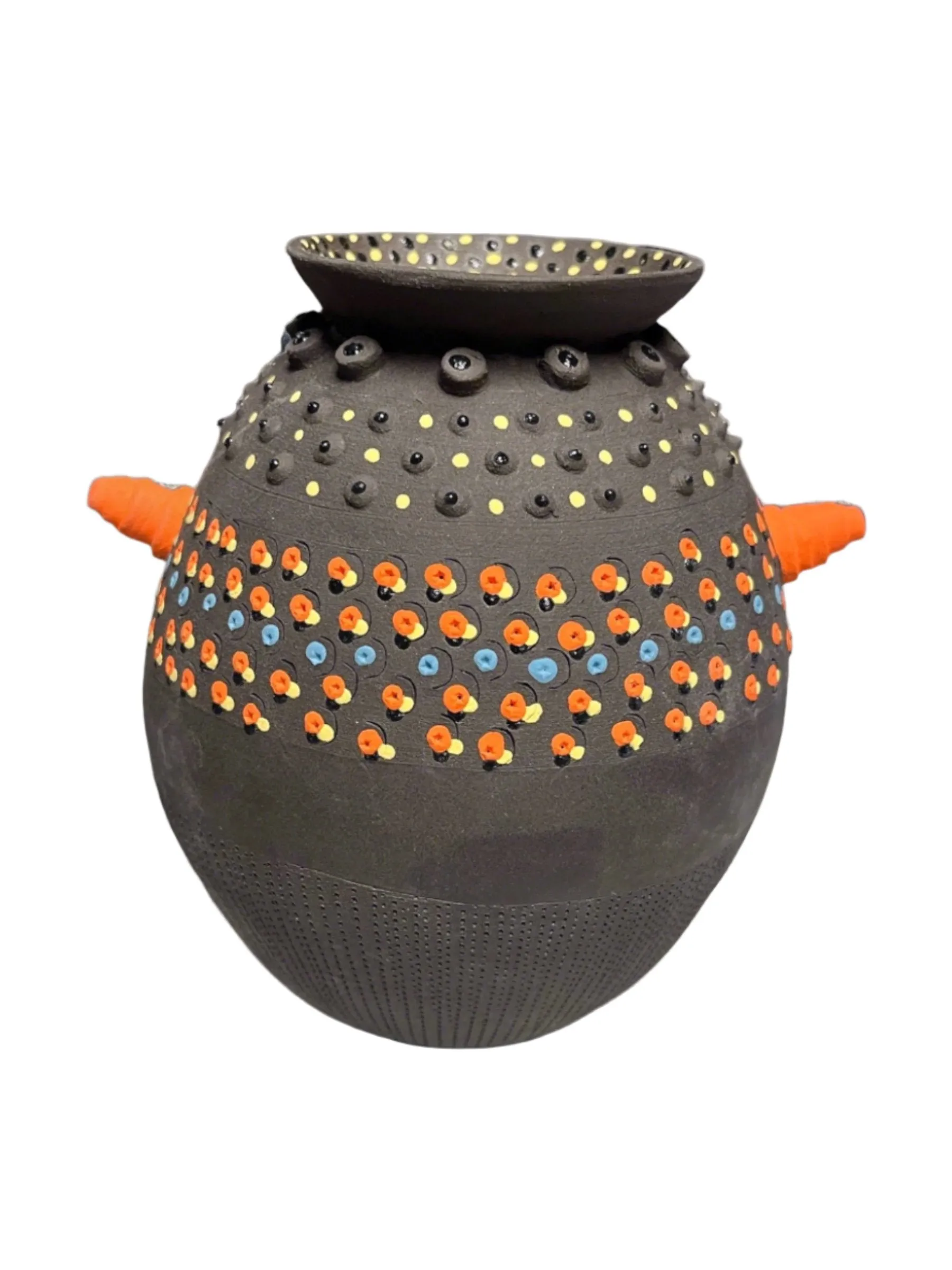 Fezile Ntshofu Black Clay Vessel I