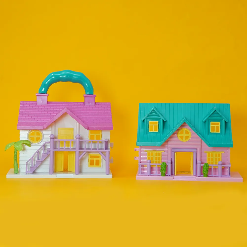 Foldable Funny House Doll Playset Doll House