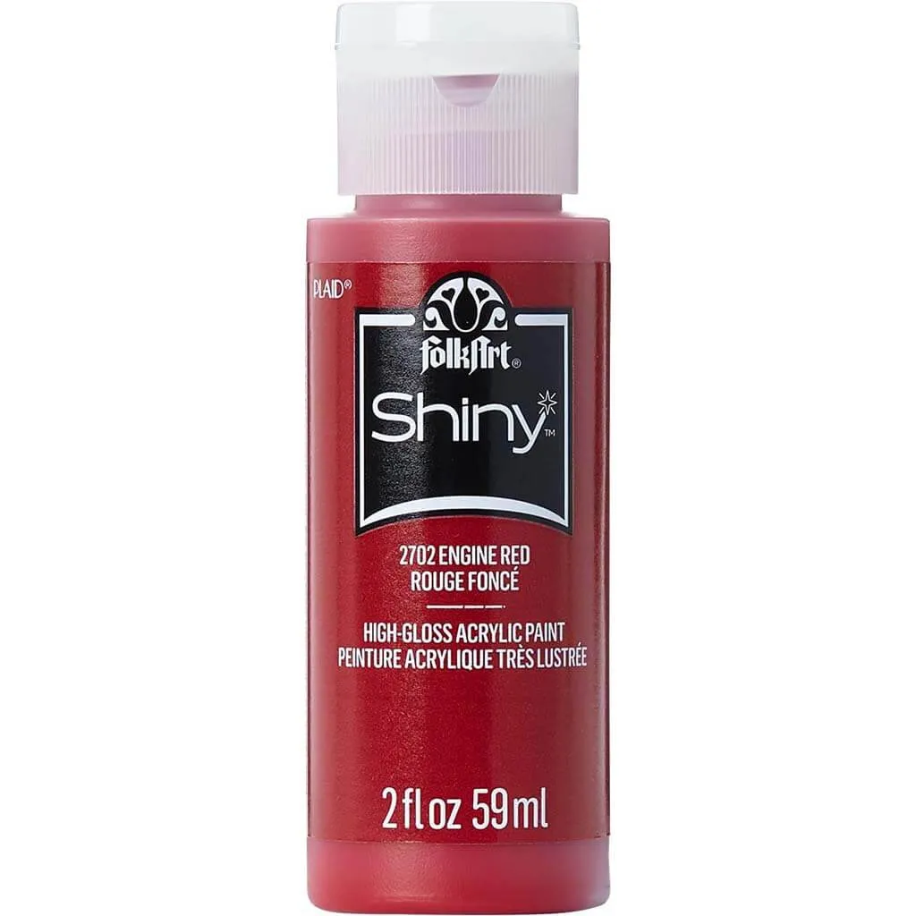 Folkart Shiny Acrylic Paint, 2oz