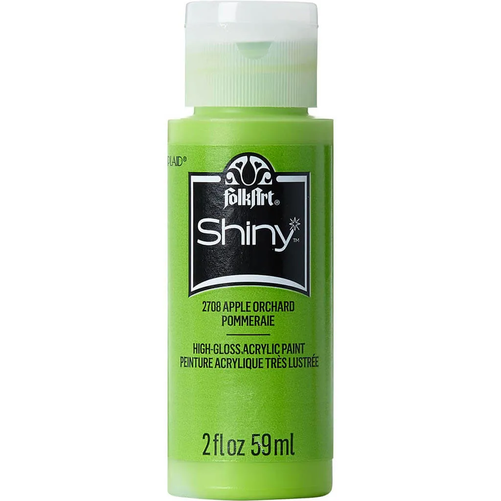 Folkart Shiny Acrylic Paint, 2oz