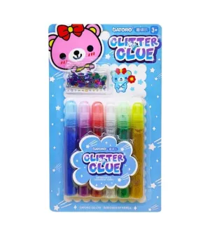 Glitter Glue Tubes - Set of 6